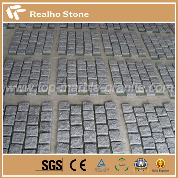 Black Granite Cobblestone