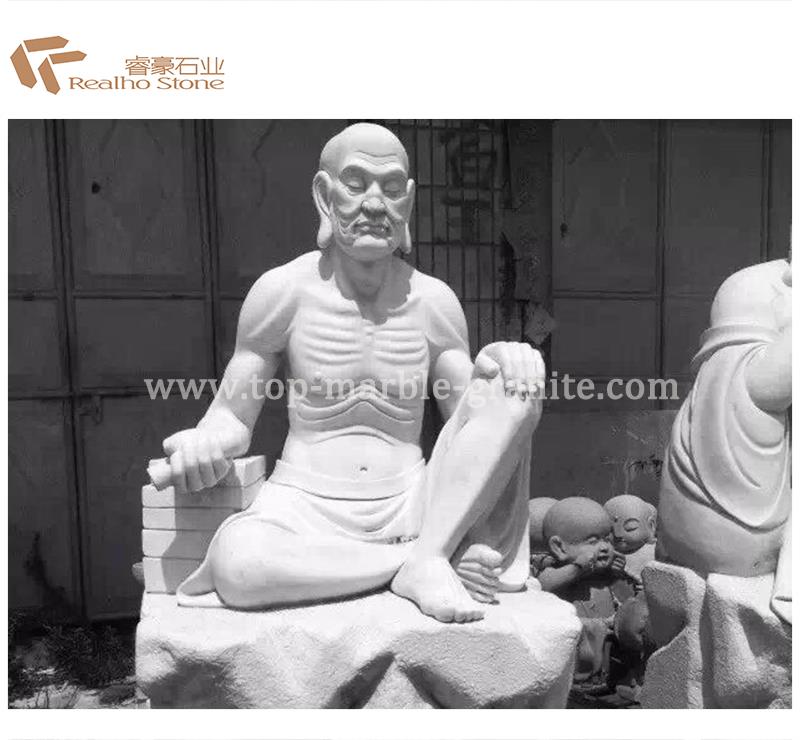 natural marble Buddha