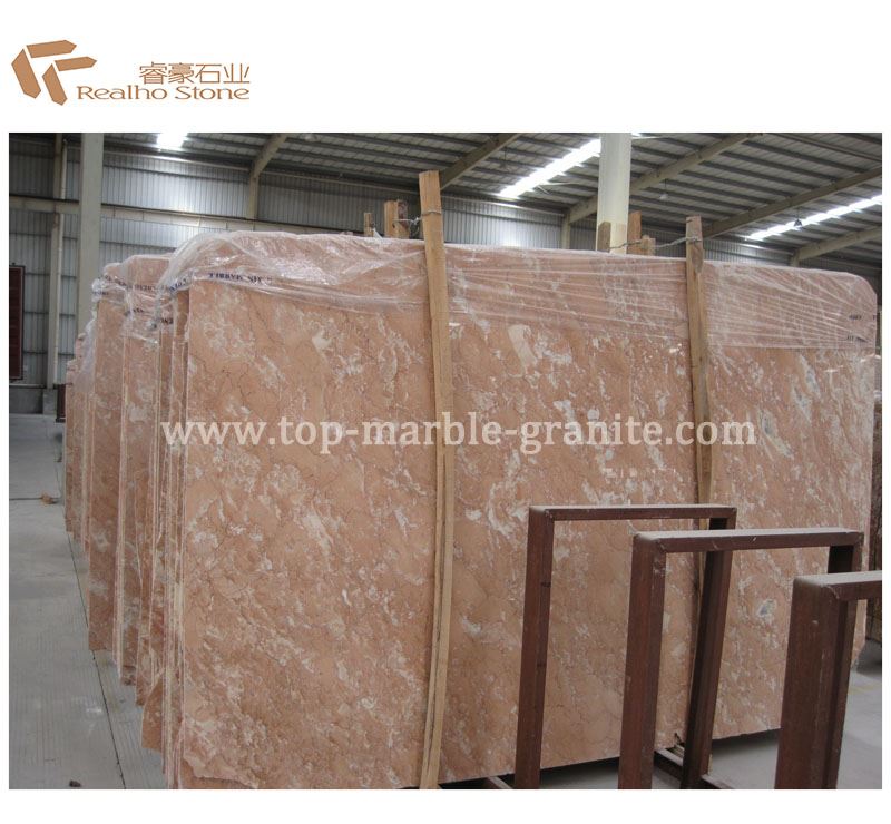 rosa tea red marble tile