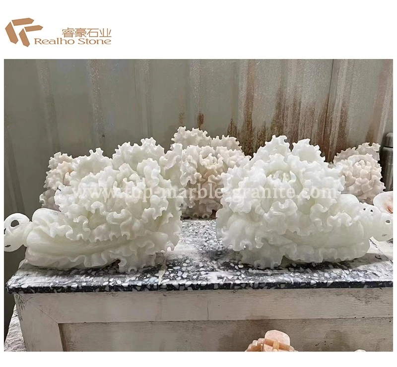 White marble vegetable