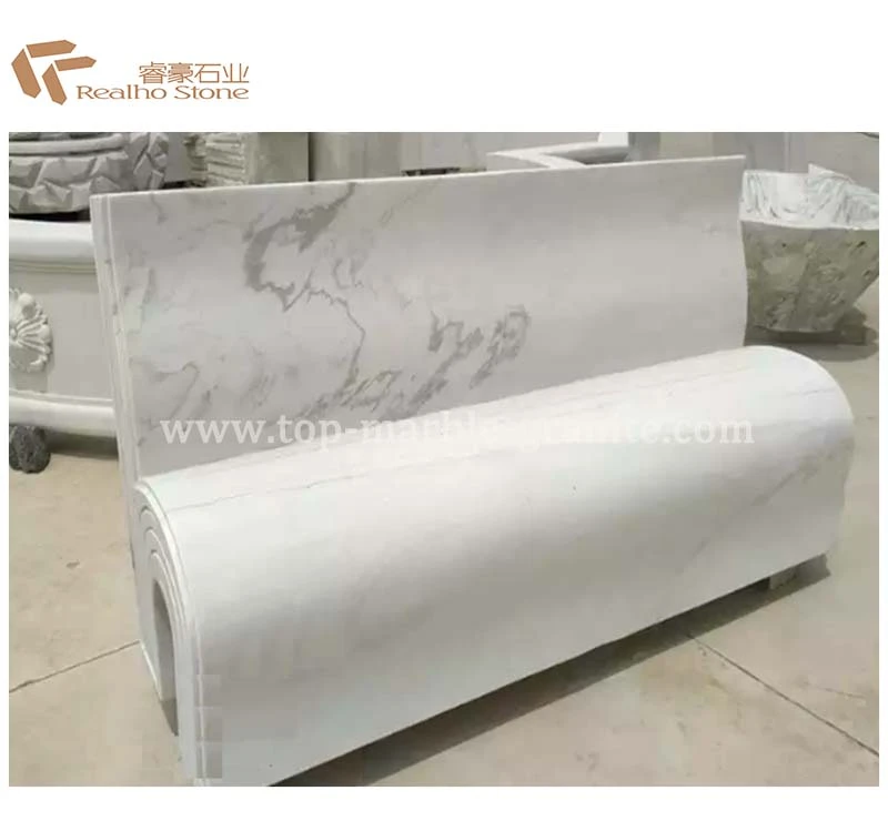 White marble chair
