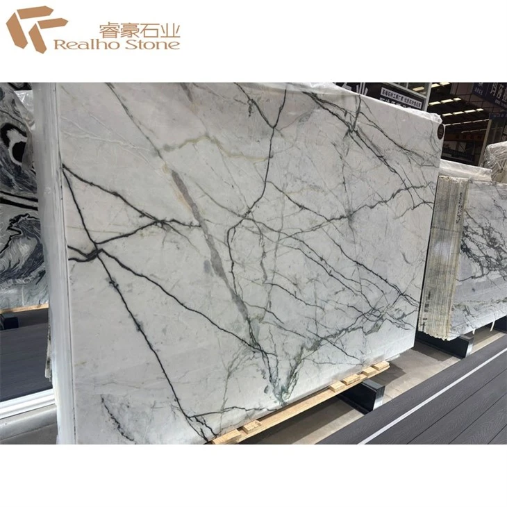 Clivia White Marble---White Marble Slab For Countertop Island Top Floor Tile Wall Cladding best