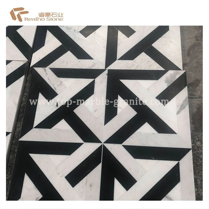 waterjet marble medallion