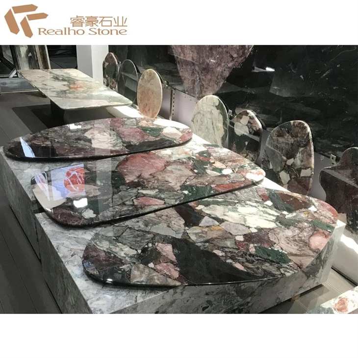 Four Season Pink Marble Countertop Bench Top Vanity Top For Kitchen And Bathroom Decor suppliers