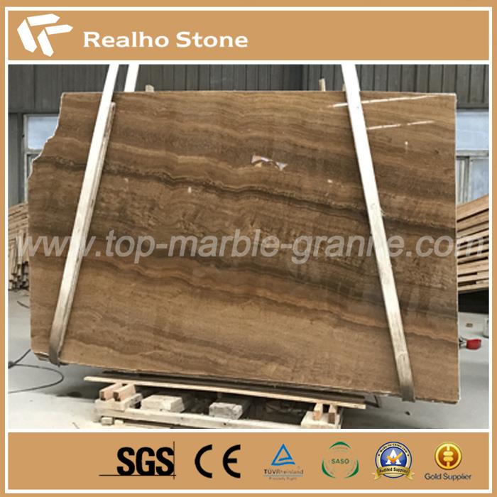 Yellow Teak Sandalwood Marble Slab
