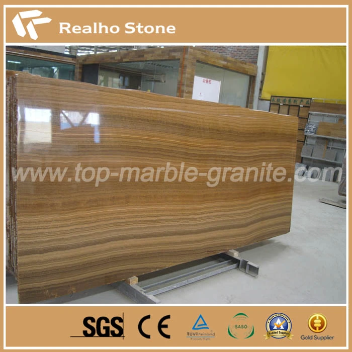 Yellow Teak Sandalwood Marble Slab