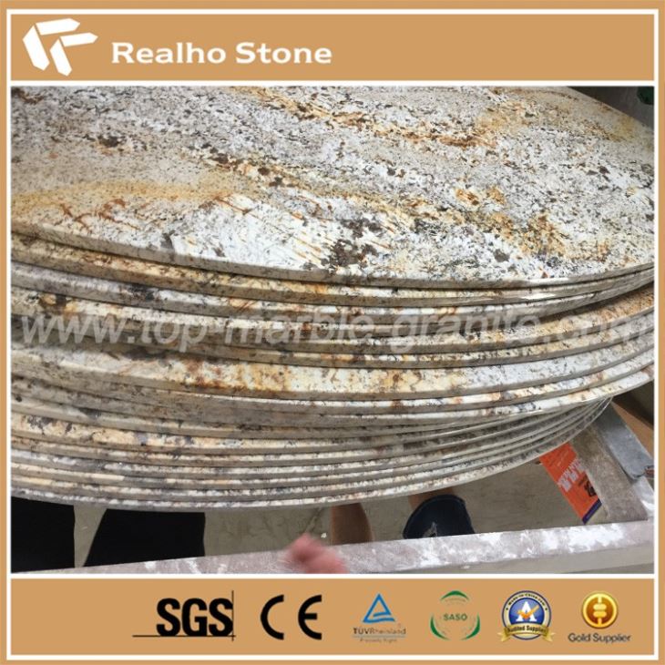 Brazil Gold Granite Counter Design