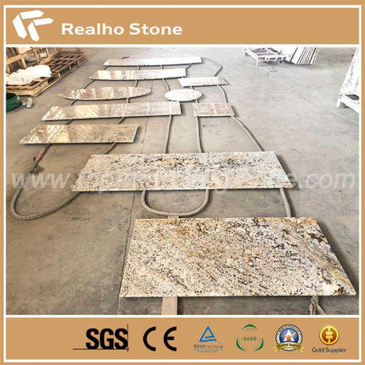 Brazil Gold Granite Counter Design