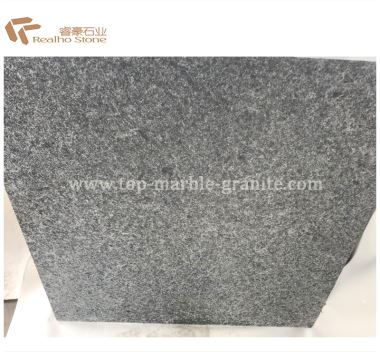 Flamed And brushed Angola Black Granite