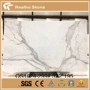 Naturstein Bianco Calacatta Hvit Marmorplater