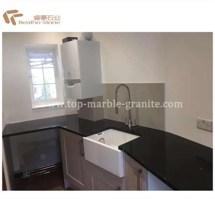 Absolute Black Granite Kitchen Tops