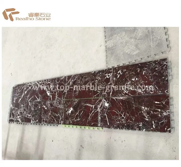 rosso levanto purple marble
