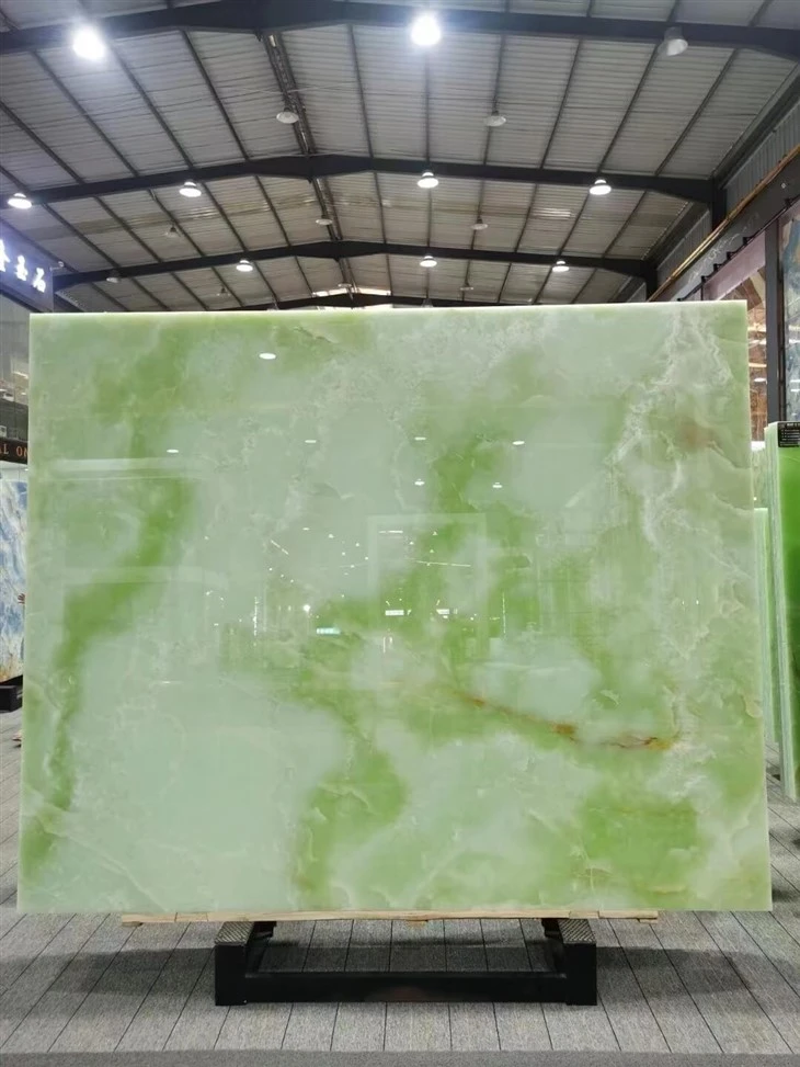 green stone marble