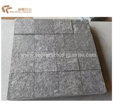 Absolute Black Granite Flamed Finish Non Slip Paver Tile
